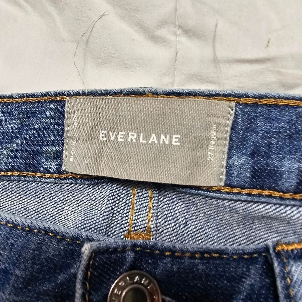 Everlane High‎ Rise Skinny Ankle Light Wash Denim Jeans Women's Size 27 - Picture 3 of 13